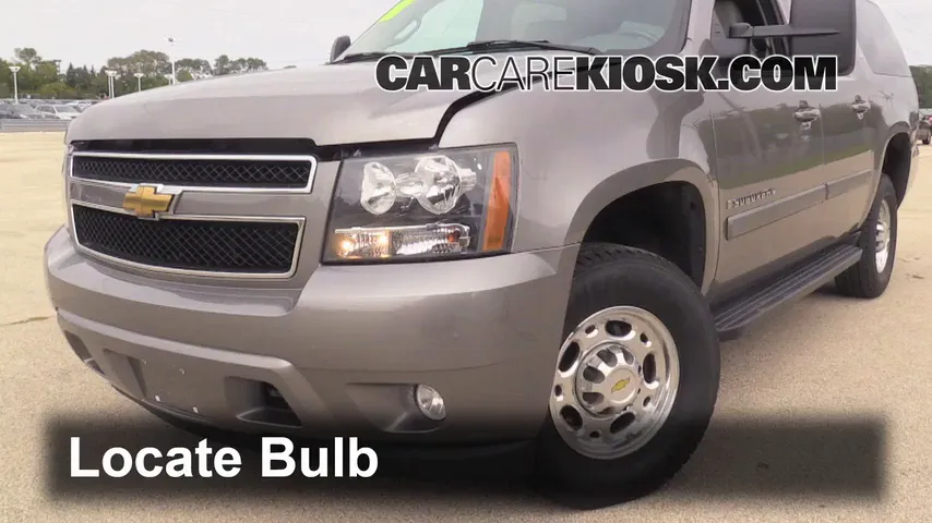 2007 Chevrolet Suburban 2500 LT 6.0L V8 Lights Fog Light (replace bulb)